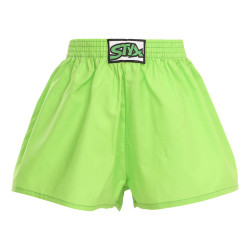 Kindershort Styx classic rubber groen (J1069)