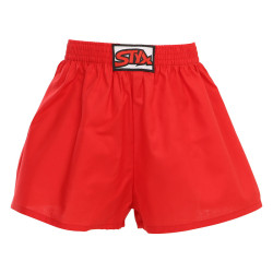 Kindershort Styx classic rubber rood (J1064)