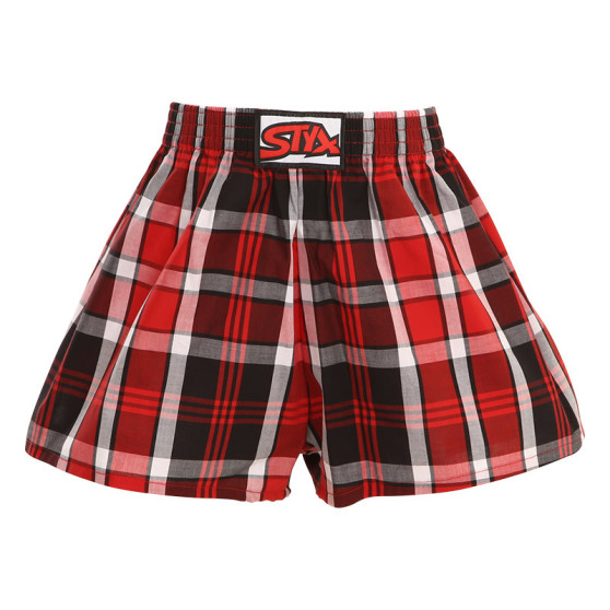 Kindershort Styx klassiek elastisch meerkleurig (J914)