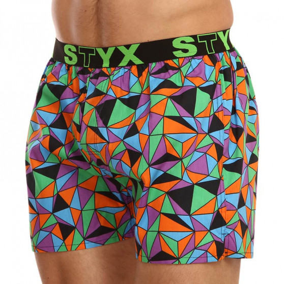 Herenboxershort Styx kunst sport rubberen driehoeken (B1056)