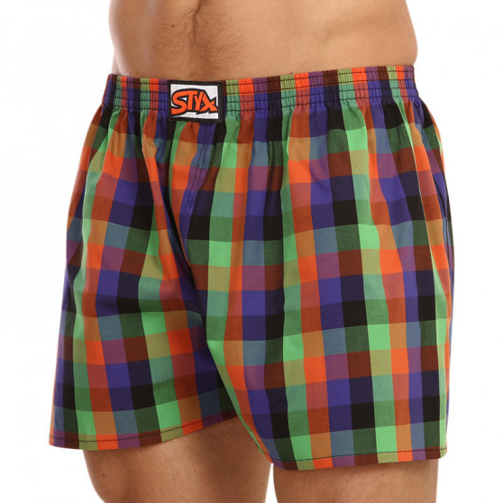 Herenboxershort Styx classic rubber oversized veelkleurig (E912)