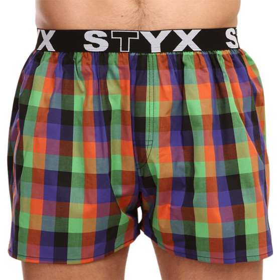 Herenboxershort Styx sport elastisch meerkleurig (B912)