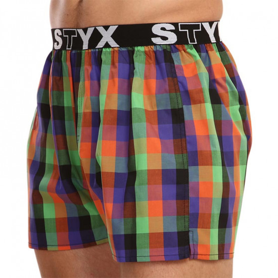 Herenboxershort Styx sport elastisch meerkleurig (B912)