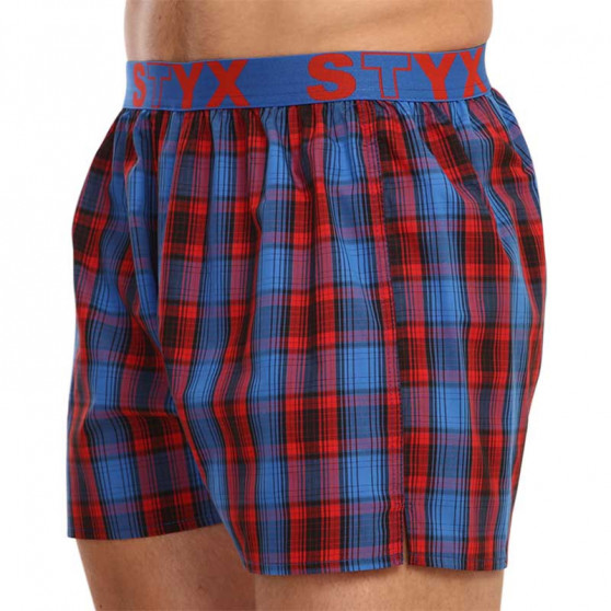 Herenboxershort Styx sport elastisch meerkleurig (B915)