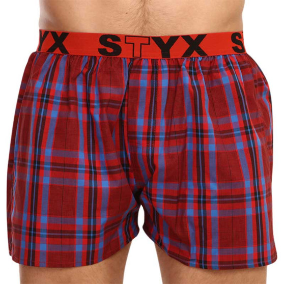 Herenboxershort Styx sport elastisch meerkleurig (B916)