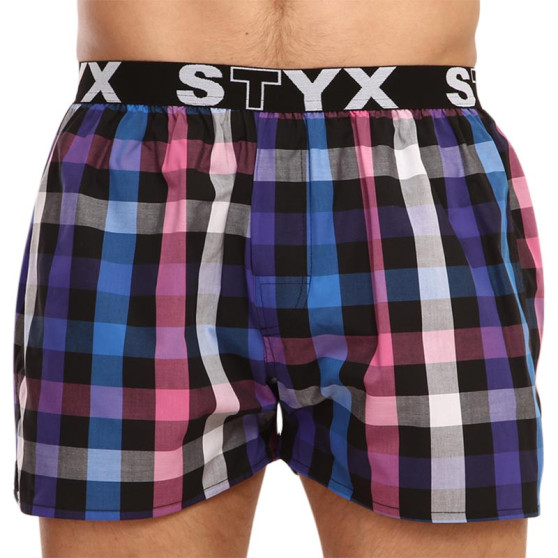 Herenboxershort Styx sport elastisch meerkleurig (B917)