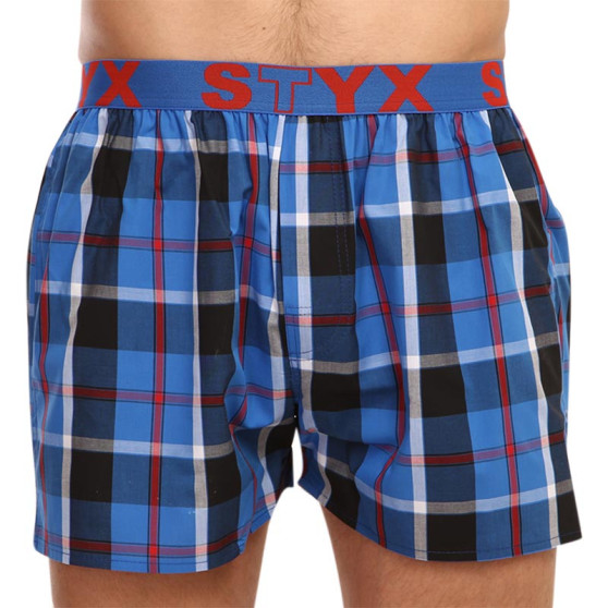 Herenboxershort Styx sport elastisch meerkleurig (B920)