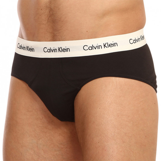 3PACK herenslip Calvin Klein zwart (U2661G-1UV)