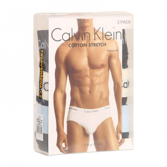 3PACK herenslip Calvin Klein zwart (U2661G-1UV)