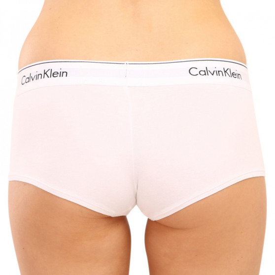 Dames slip Calvin Klein boyshort wit (F3788E-100)