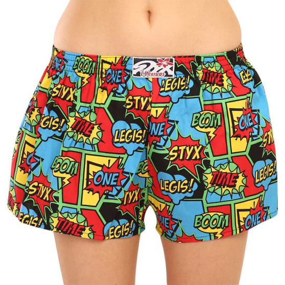 Damesboxershorts Styx kunst klassieke rubberen giek (K955)