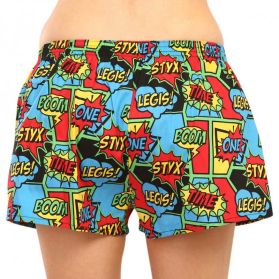 Damesboxershorts Styx kunst klassieke rubberen giek (K955)