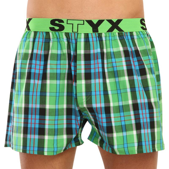 Herenboxershort Styx sport elastisch meerkleurig (B839)