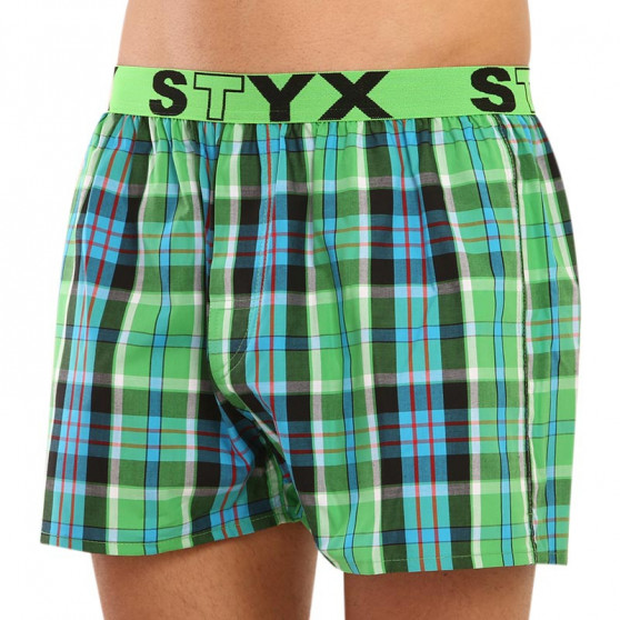 Herenboxershort Styx sport elastisch meerkleurig (B839)