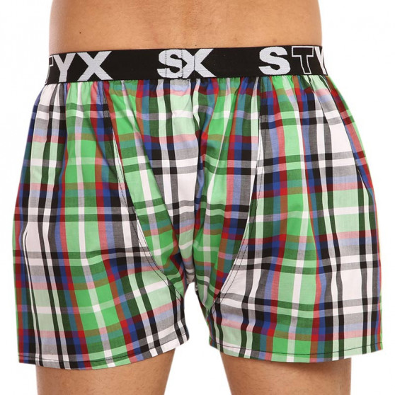 Herenboxershort Styx sport elastisch meerkleurig (B838)