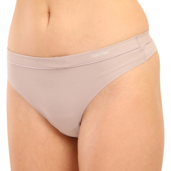 Dames string Calvin Klein beige (QF4844E-SVR)