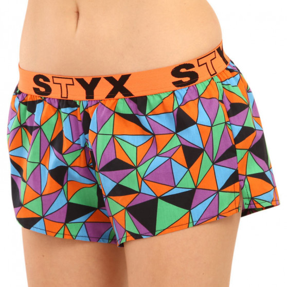 Damesboxershorts Styx kunst sport rubberen driehoeken (T1056)