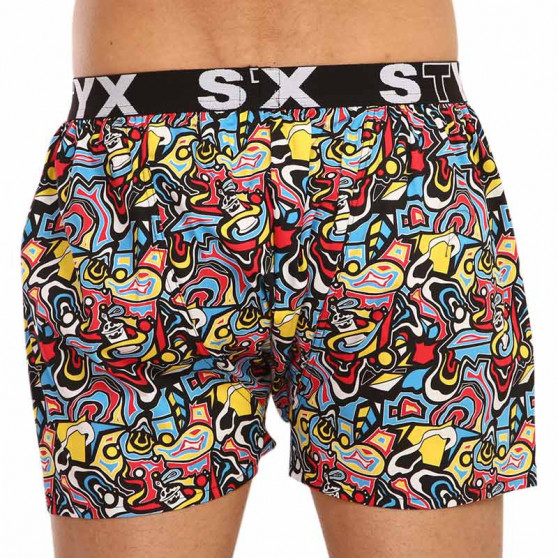 Herenboxershort Styx kunst sport rubberen schets (B1254)