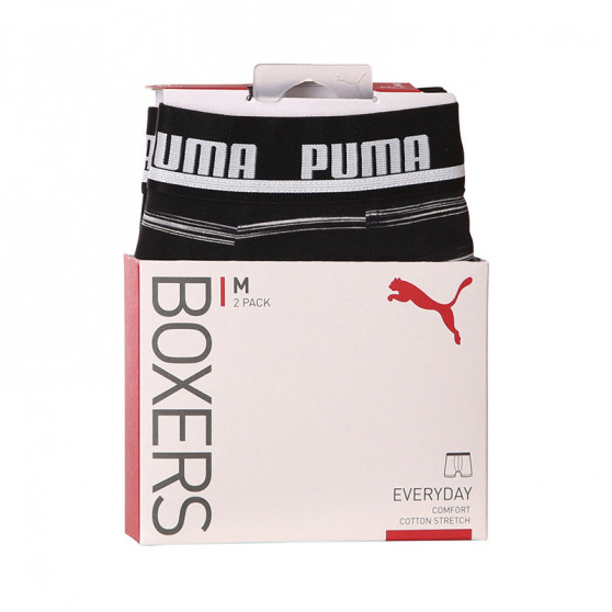 2PACK herenboxershort Puma zwart (701210977 001)