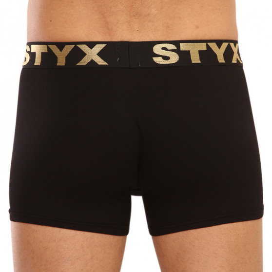 Herenboxershort Styx / KTV sport rubber zwart - zwart rubber (GTC960)