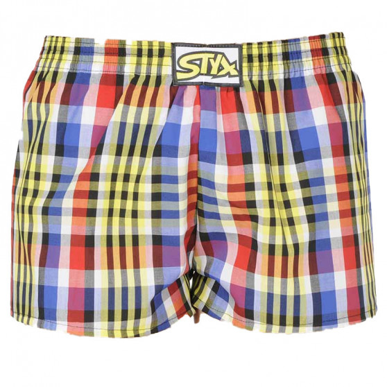 3PACK kindershort Styx classic elastisch meerkleurig (J8323337)