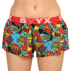 Damesboxershorts Styx kunst sport rubberboom (T955)