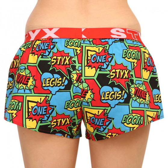 Damesboxershorts Styx kunst sport rubberboom (T955)