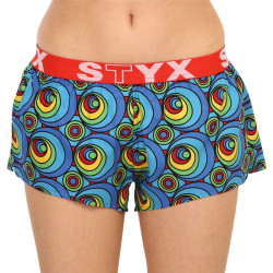 Damesboxershorts Styx kunst sport rubberen ringen (T1151)