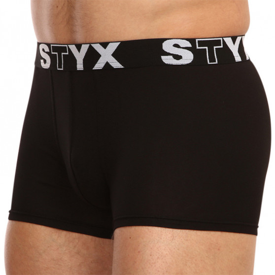 3PACK herenboxershort Styx sport elastisch zwart (G9606060)