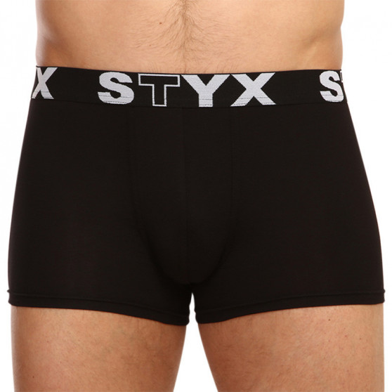 3PACK herenboxershort Styx sport elastisch zwart (G9606060)