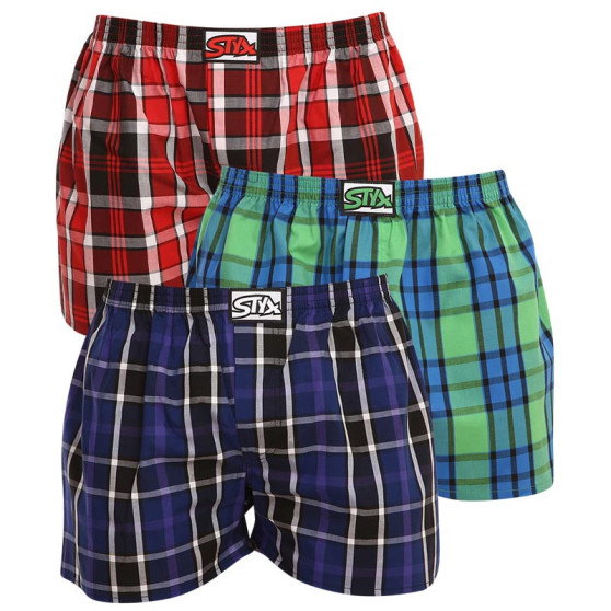 3PACK Herenboxershort Styx classic elastisch meerkleurig (A9141819)