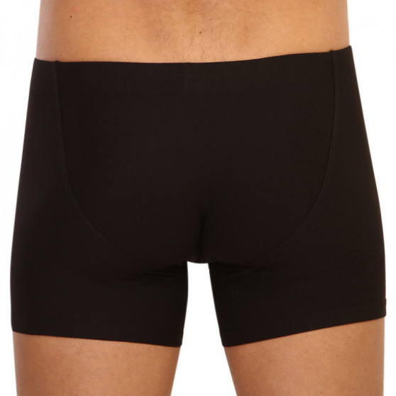 Herenboxershort Styx lang klassiek elastisch zwart (F962)