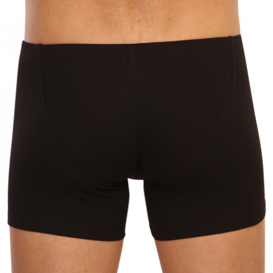 Herenboxershort Styx lang klassiek elastisch zwart (F961)