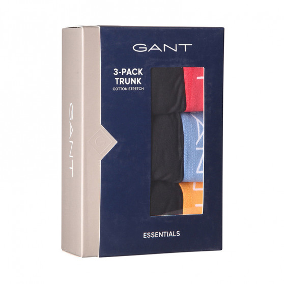 3PACK herenboxershort Gant zwart (902213003-005)