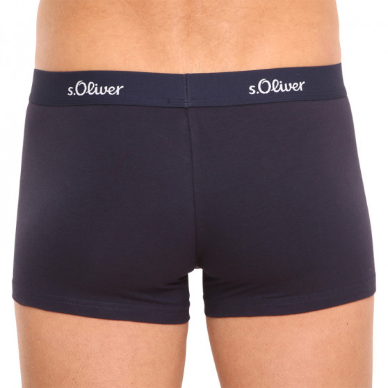 3PACK herenboxershort S.Oliver donkerblauw (JH-34H-18617715)