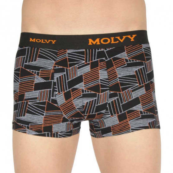 2PACK Herenboxershort Molvy veelkleurig (2MP-2637-BEU)