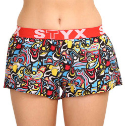 Damesboxershorts Styx kunst sport rubberschets (T1254)