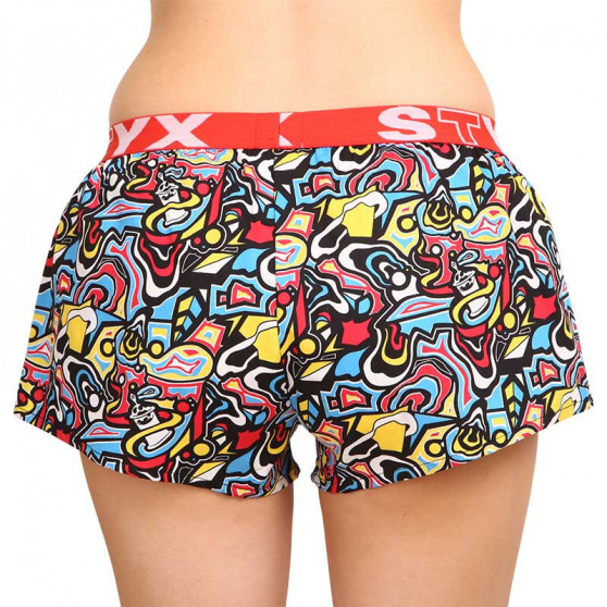 Damesboxershorts Styx kunst sport rubberschets (T1254)