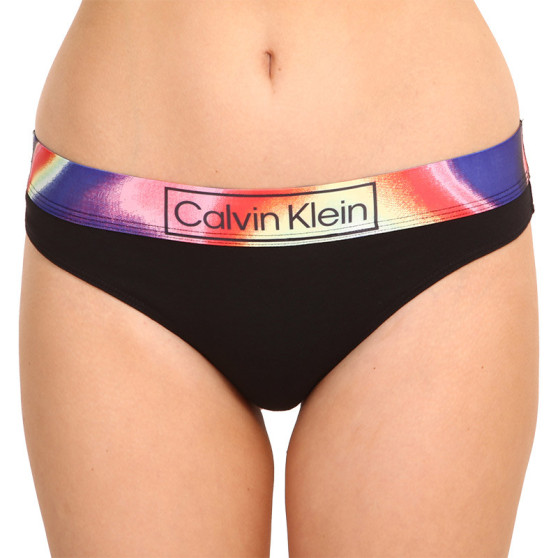 Dames string Calvin Klein zwart (QF6857E-UB1)