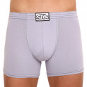 Herenboxershort Styx lang classic rubber lichtgrijs (F1067)