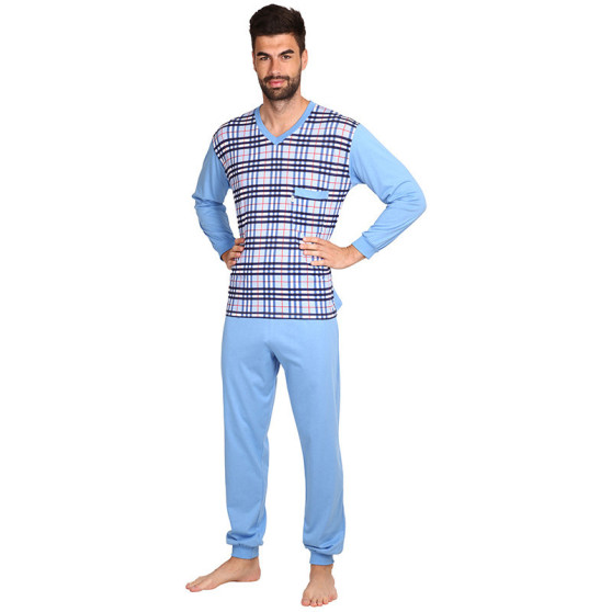 Herenpyjama Foltýn oversized blauw (FPDN11)