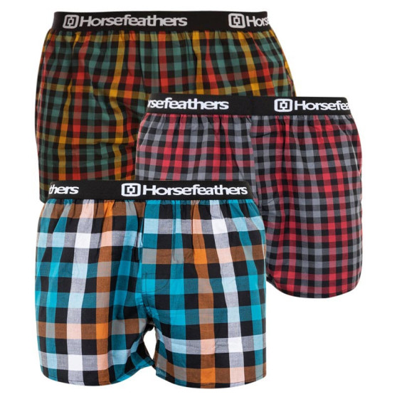 3PACK Herenboxershort Horsefeathers Clay (AM068HIM)