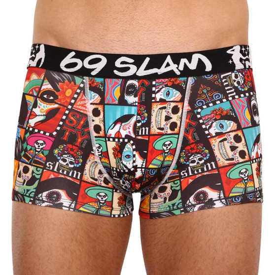 Herenboxershort 69SLAM hippe mexican square (MSYMCQ-PO)