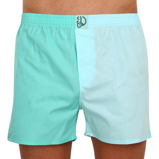 Herenboxershort Dedoles turquoise-blauw (D-M-UN-LB-B-C-1574)