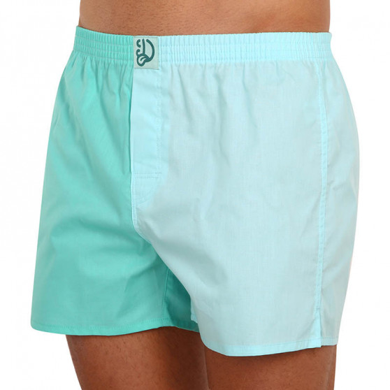 Herenboxershort Dedoles turquoise-blauw (D-M-UN-LB-B-C-1574)