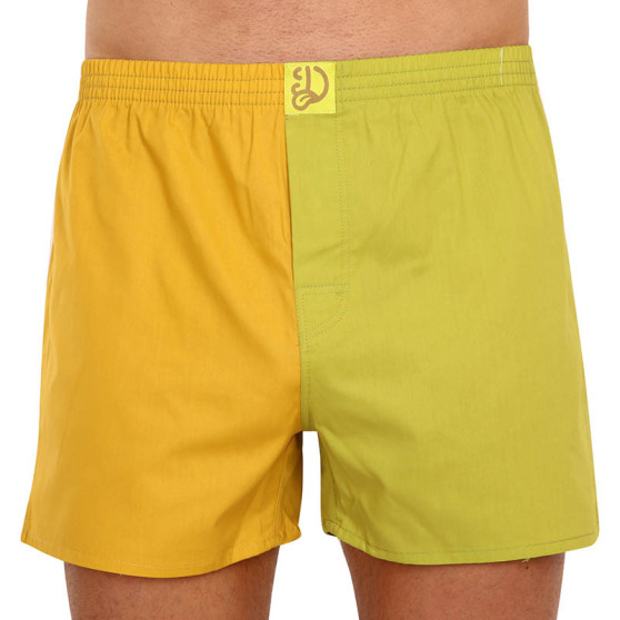 Herenboxershort Dedoles geel-groen (D-M-UN-LB-B-C-1576)