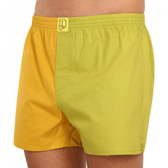 Herenboxershort Dedoles geel-groen (D-M-UN-LB-B-C-1576)