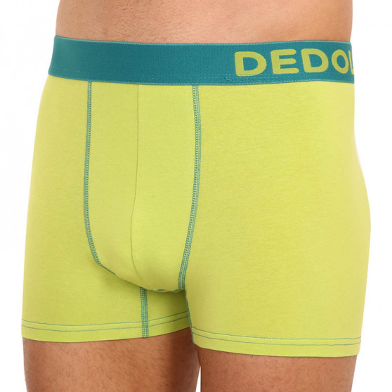 Herenboxershort Dedoles groen (D-M-UN-T-B-C-1616)