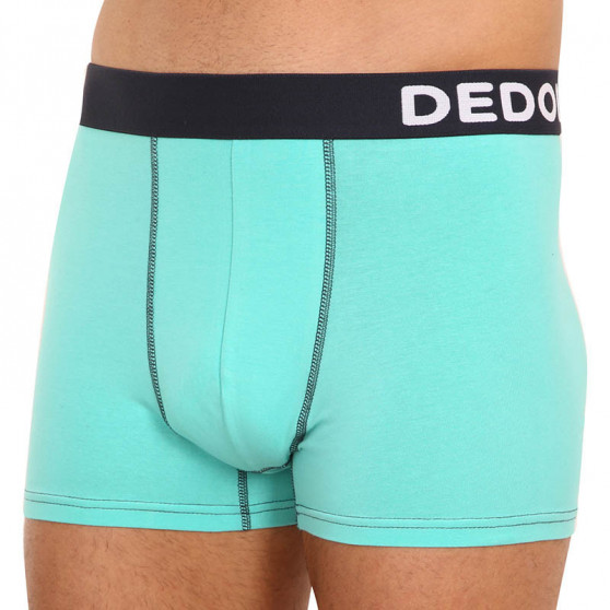 Herenboxershort Dedoles licht turquoise (D-M-UN-T-B-C-1617)