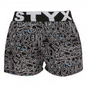 Kinderen korte broek Styx kunst sport rubber doodle (BJ1256)